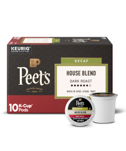 Peet's Coffee Decaf House Blend K-Cup? Pods