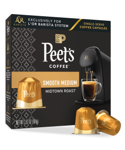 Peet's Coffee Midtown Roast Coffee Capsules